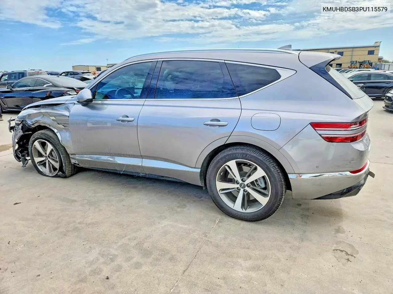 2022 Genesis Gv80 VIN: KMUHBDSB3PU115579 Lot: 61644506