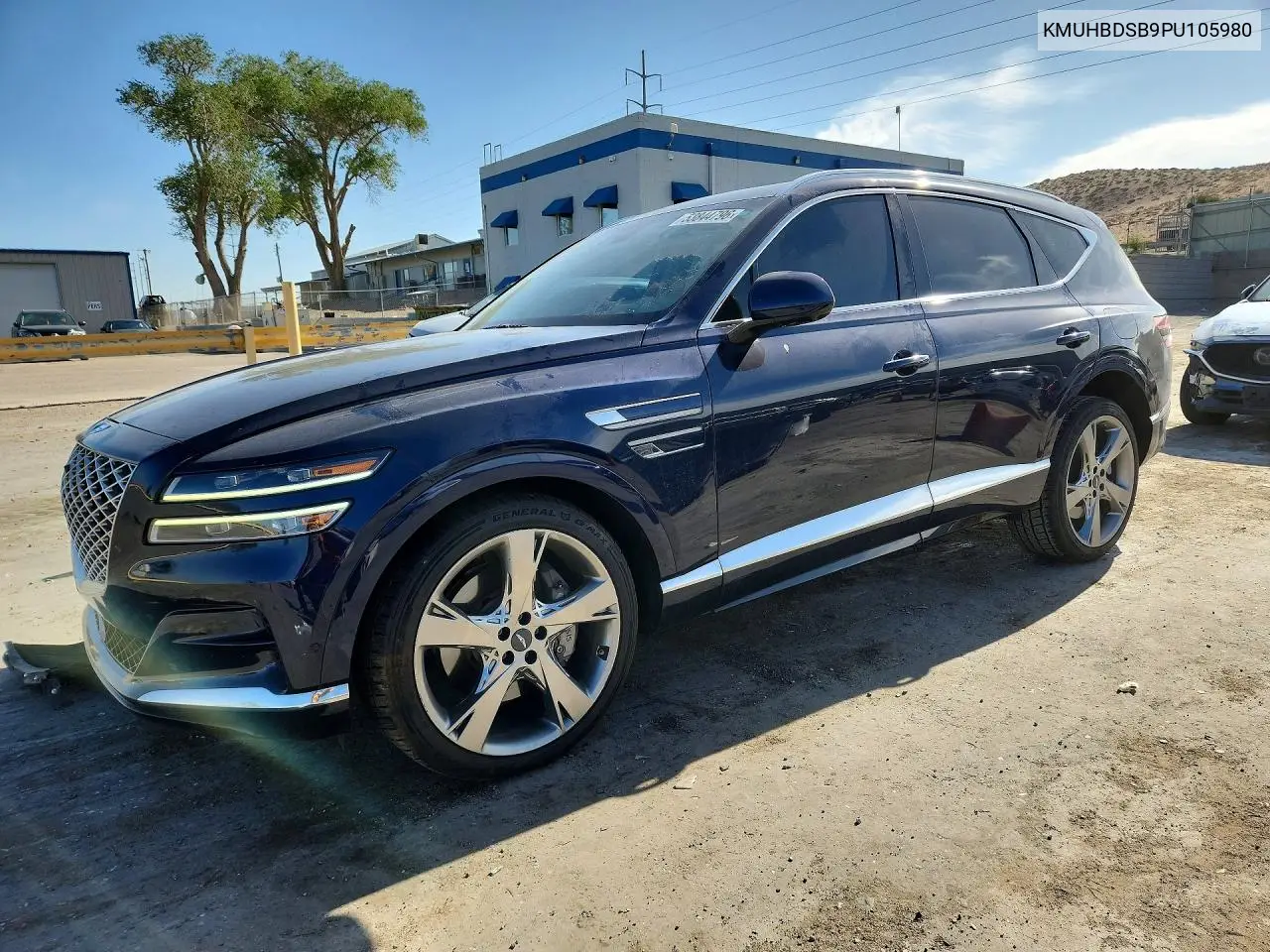 2023 Genesis Gv80 2.5T VIN: KMUHBDSB9PU105980 Lot: 53844796