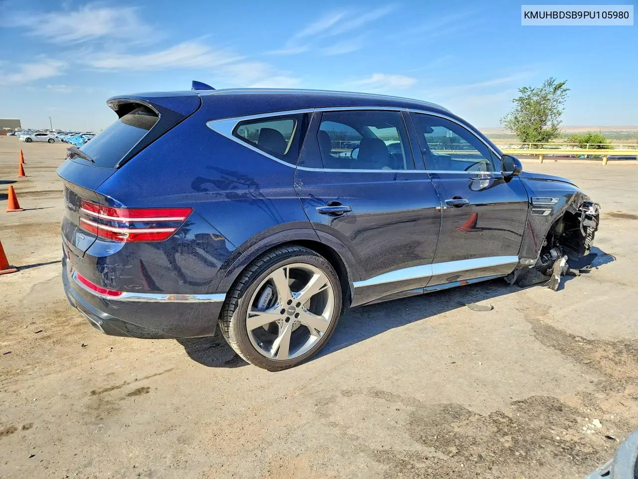 2023 Genesis Gv80 2.5T VIN: KMUHBDSB9PU105980 Lot: 53844796