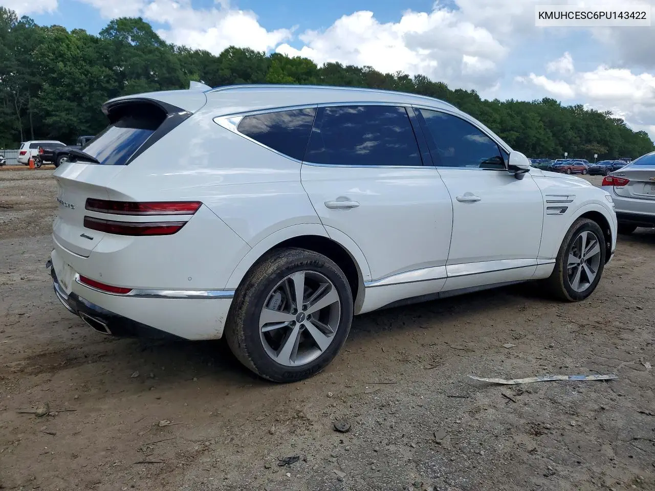 2023 Genesis Gv80 3.5T Advanced+ VIN: KMUHCESC6PU143422 Lot: 57589716
