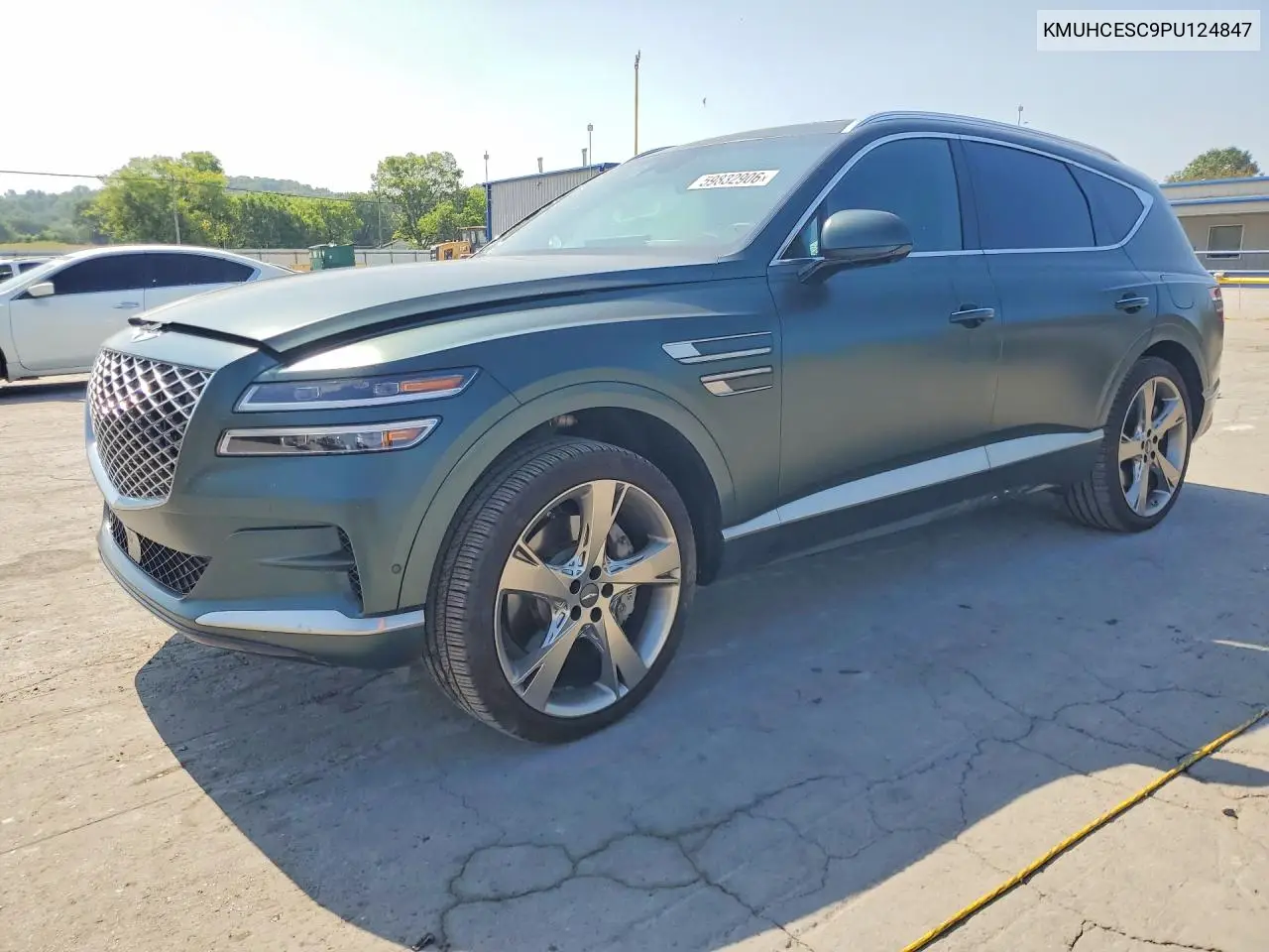 2023 Genesis Gv80 3.5T VIN: KMUHCESC9PU124847 Lot: 59832906