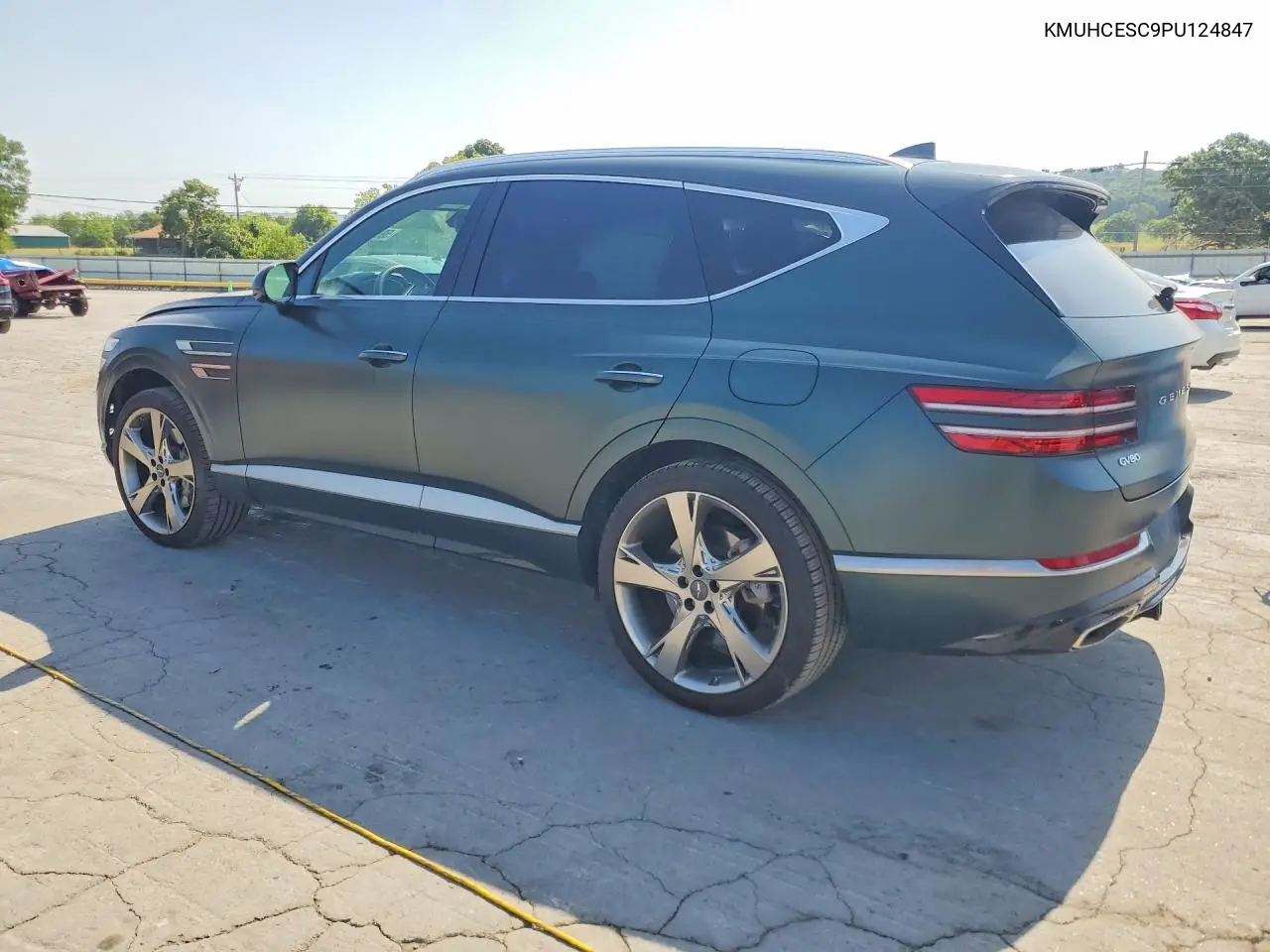 2023 Genesis Gv80 3.5T VIN: KMUHCESC9PU124847 Lot: 59832906
