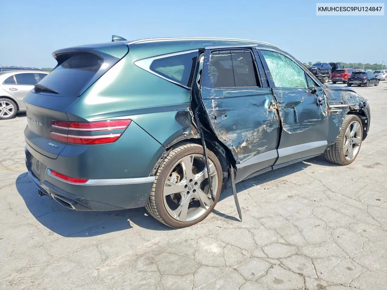 2023 Genesis Gv80 3.5T VIN: KMUHCESC9PU124847 Lot: 59832906