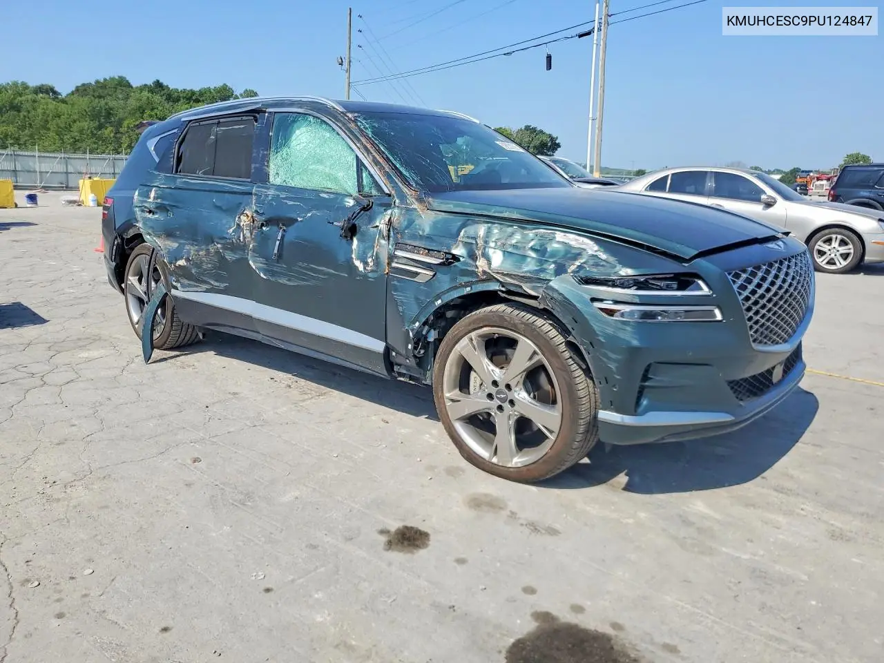 2023 Genesis Gv80 3.5T VIN: KMUHCESC9PU124847 Lot: 59832906