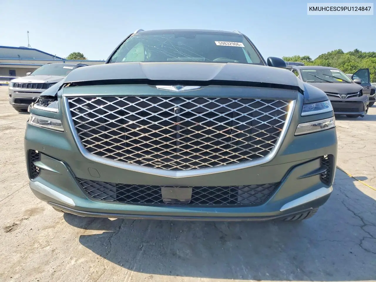 2023 Genesis Gv80 3.5T VIN: KMUHCESC9PU124847 Lot: 59832906