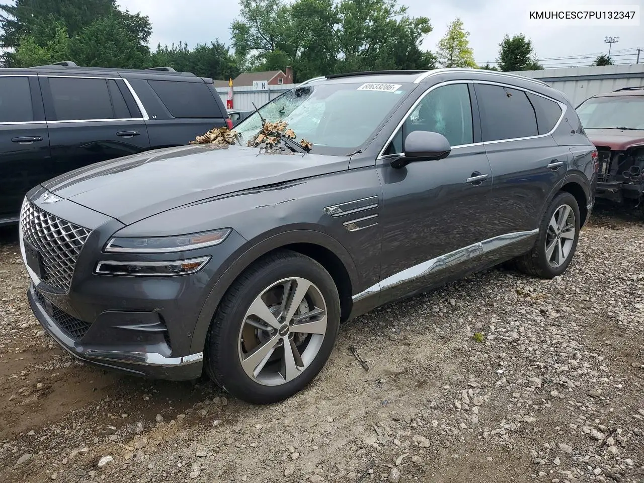 2023 Genesis Gv80 3.5T VIN: KMUHCESC7PU132347 Lot: 60633286