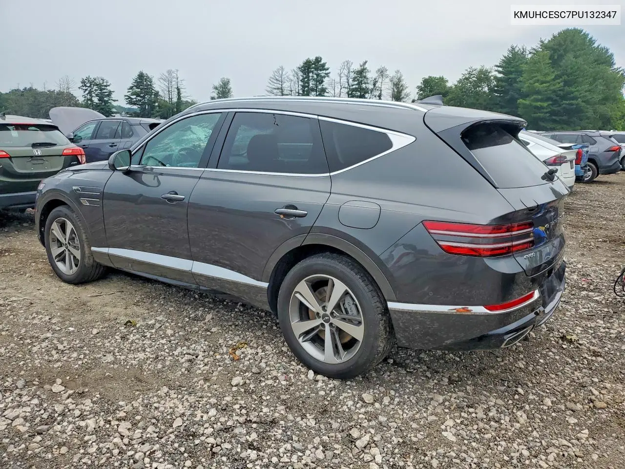 2023 Genesis Gv80 3.5T VIN: KMUHCESC7PU132347 Lot: 60633286