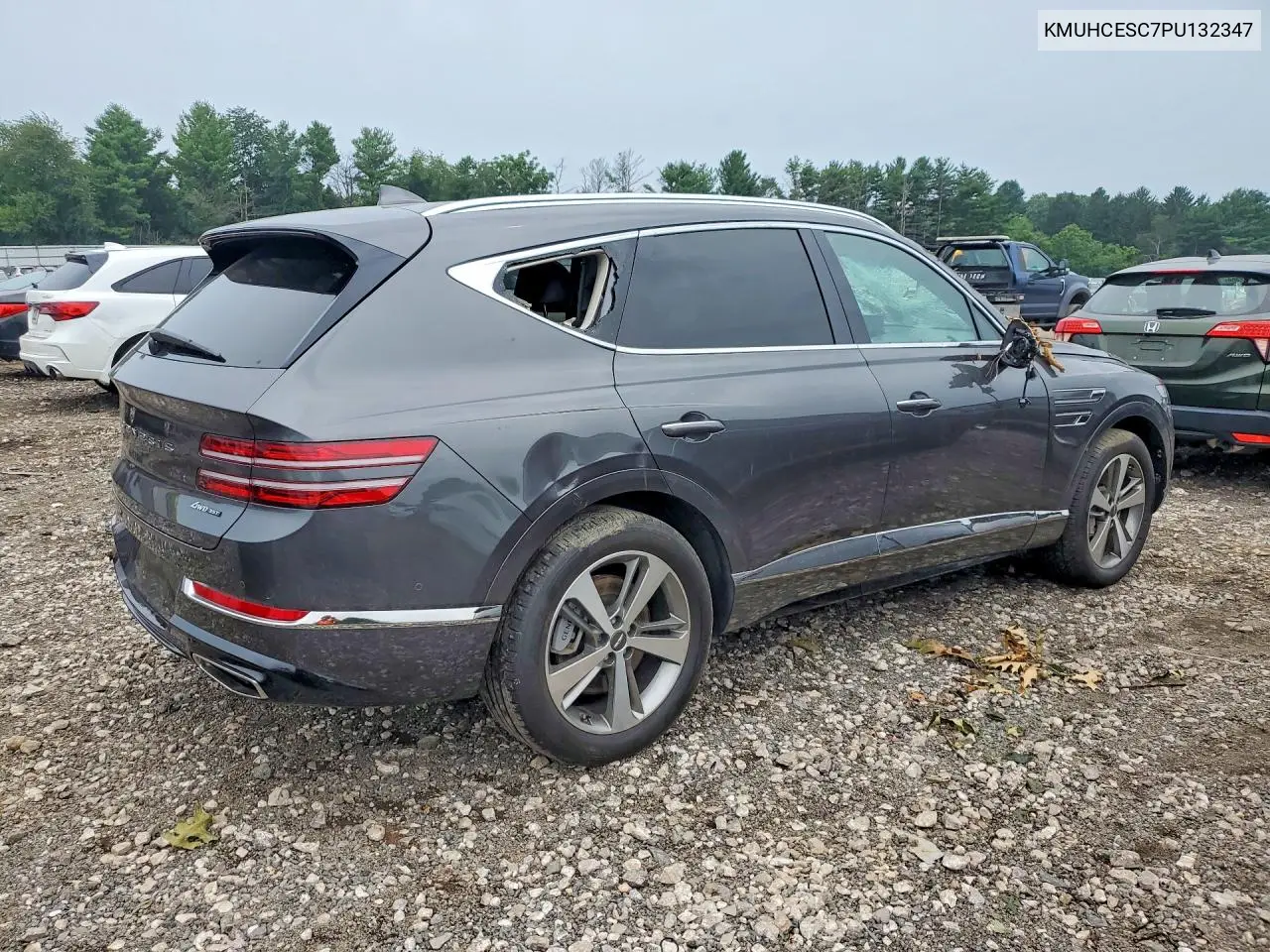 2023 Genesis Gv80 3.5T VIN: KMUHCESC7PU132347 Lot: 60633286