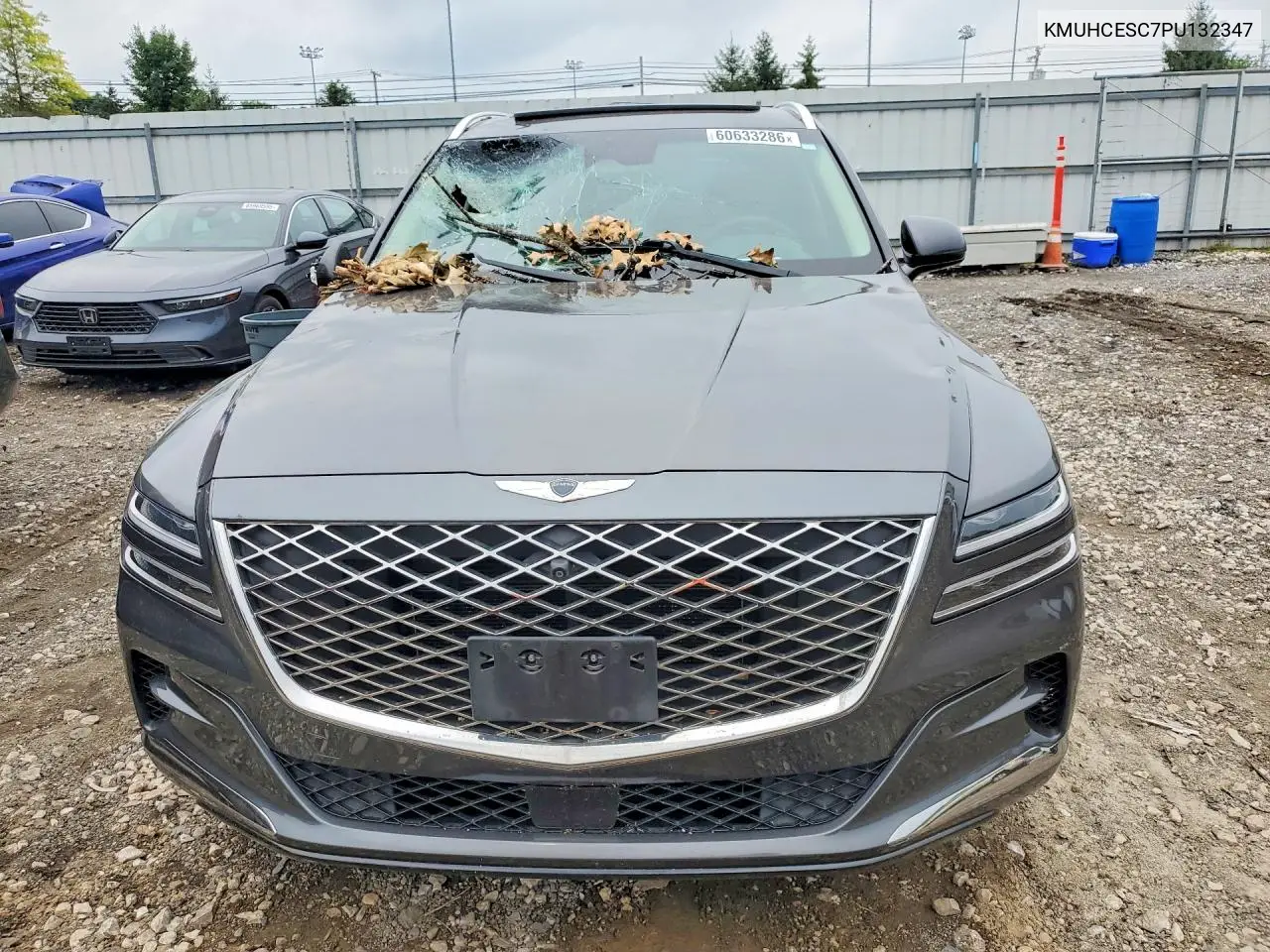 2023 Genesis Gv80 3.5T VIN: KMUHCESC7PU132347 Lot: 60633286