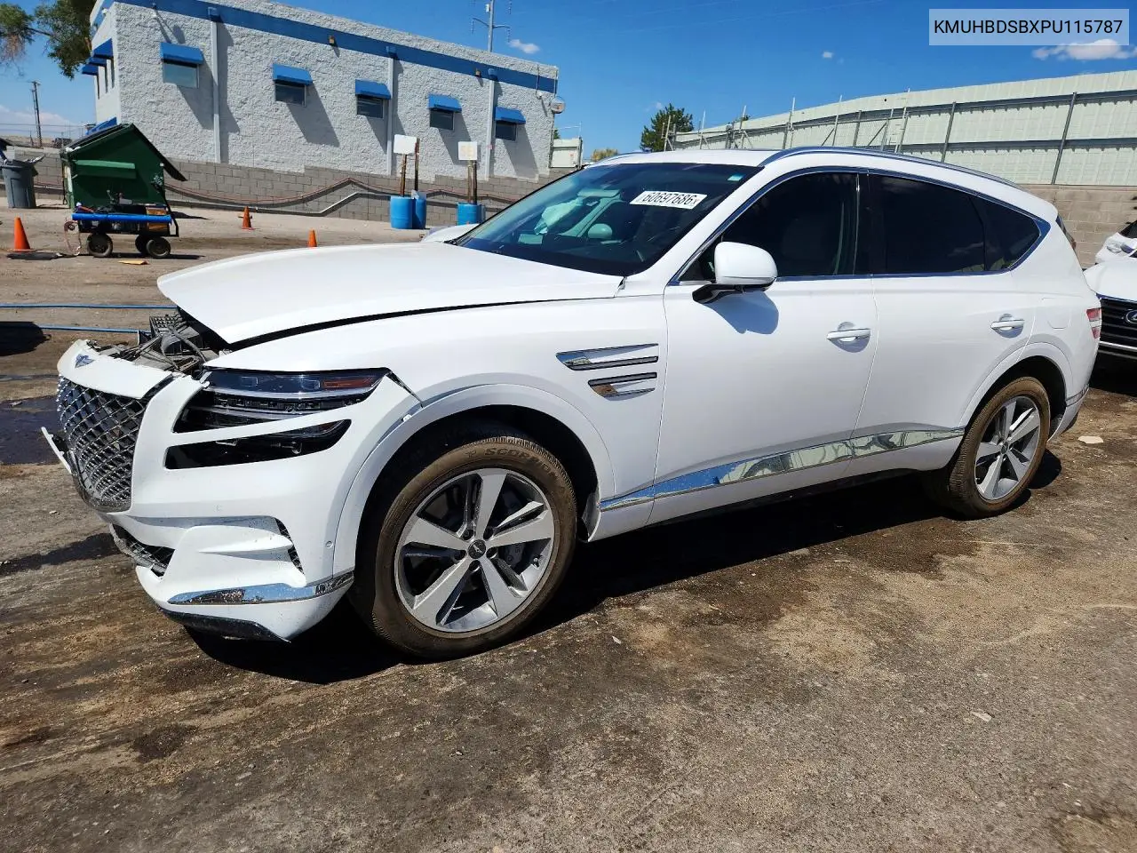 2023 Genesis Gv80 2.5T VIN: KMUHBDSBXPU115787 Lot: 60697686