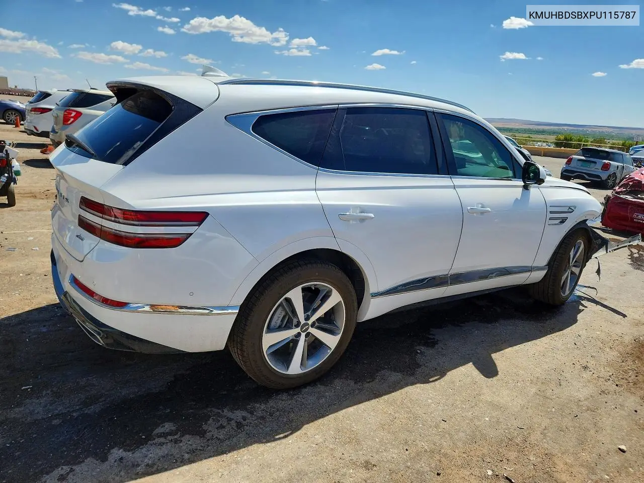 2023 Genesis Gv80 2.5T VIN: KMUHBDSBXPU115787 Lot: 60697686