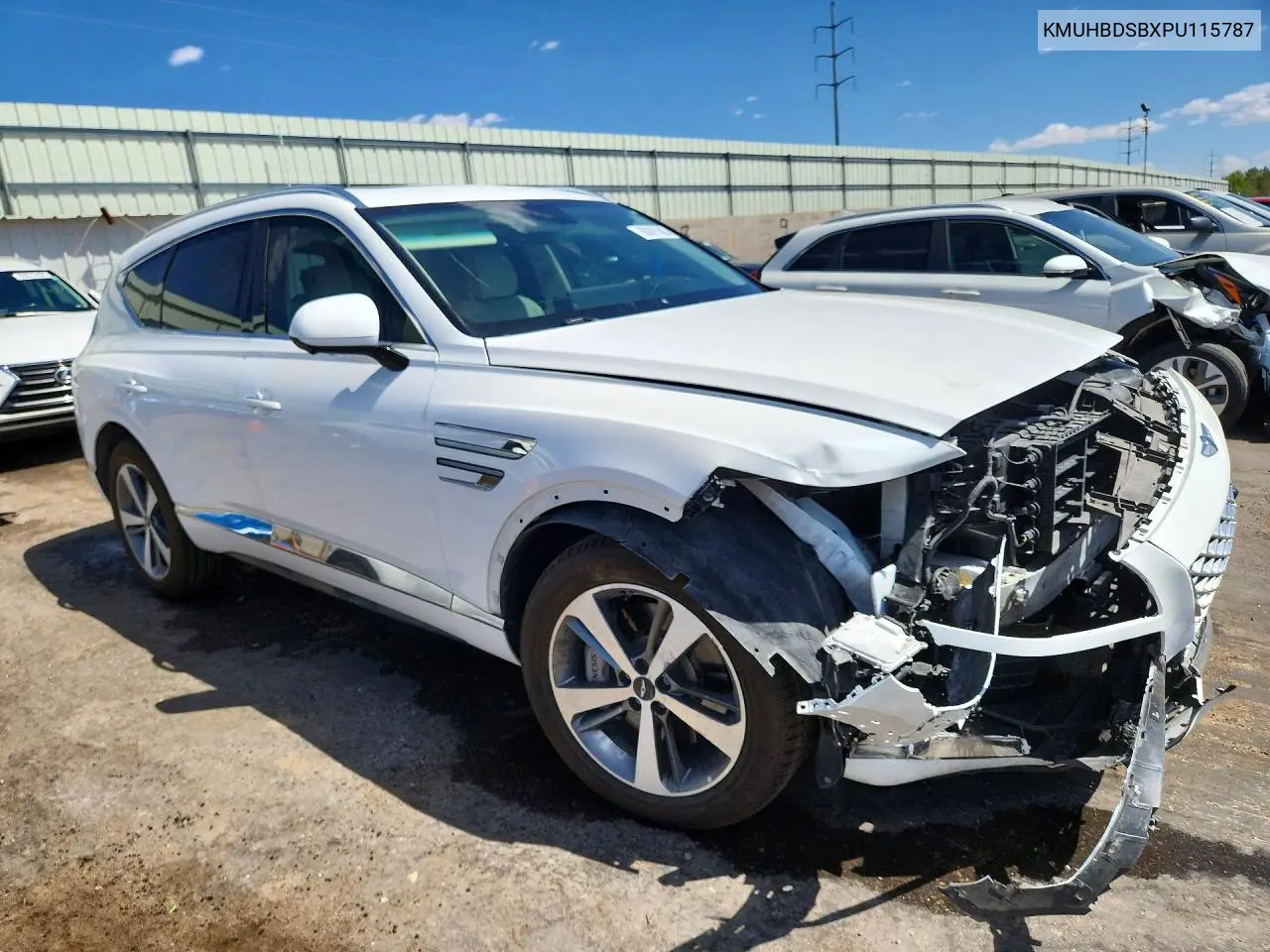 2023 Genesis Gv80 2.5T VIN: KMUHBDSBXPU115787 Lot: 60697686