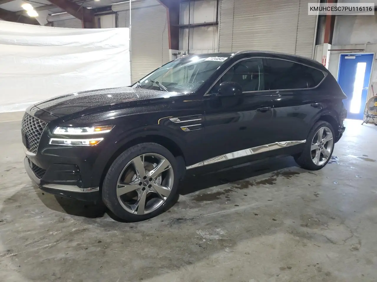 2023 Genesis Gv80 Base VIN: KMUHCESC7PU116116 Lot: 71244545