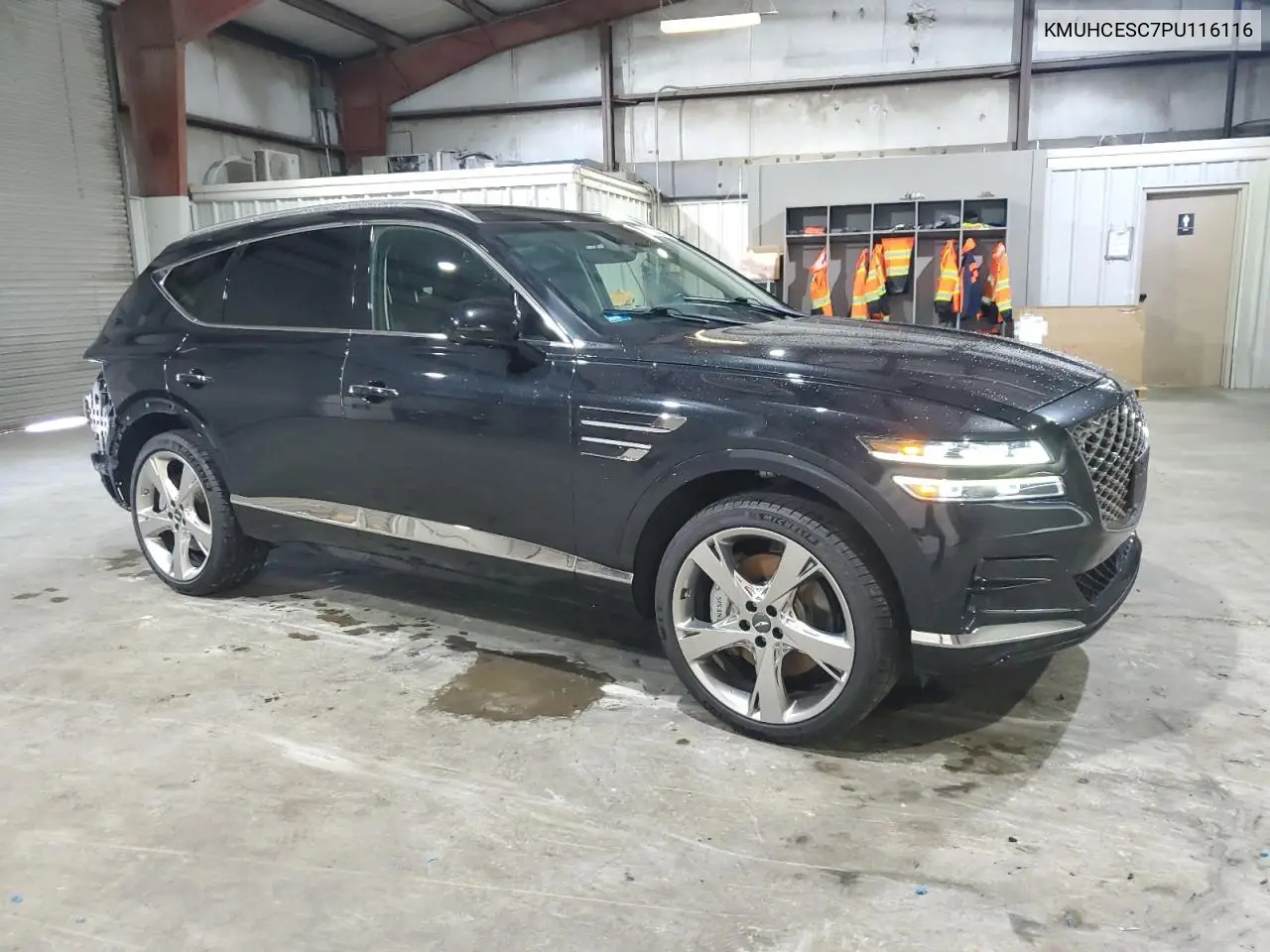 2023 Genesis Gv80 Base VIN: KMUHCESC7PU116116 Lot: 71244545