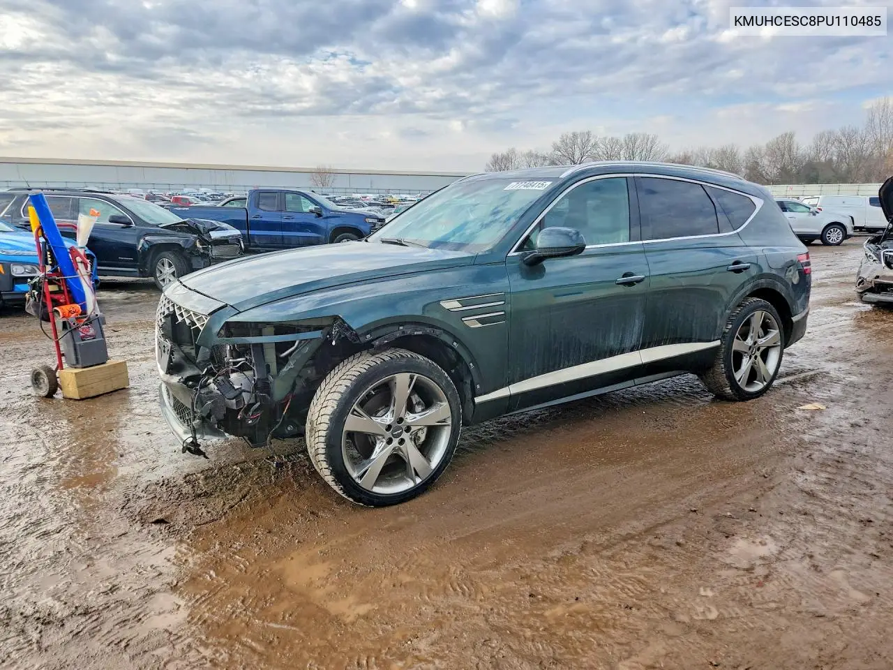 2023 Genesis Gv80 3.5T VIN: KMUHCESC8PU110485 Lot: 77748415