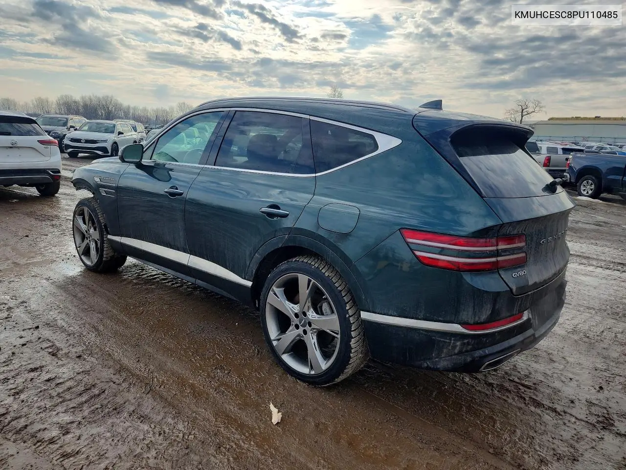 2023 Genesis Gv80 3.5T VIN: KMUHCESC8PU110485 Lot: 77748415