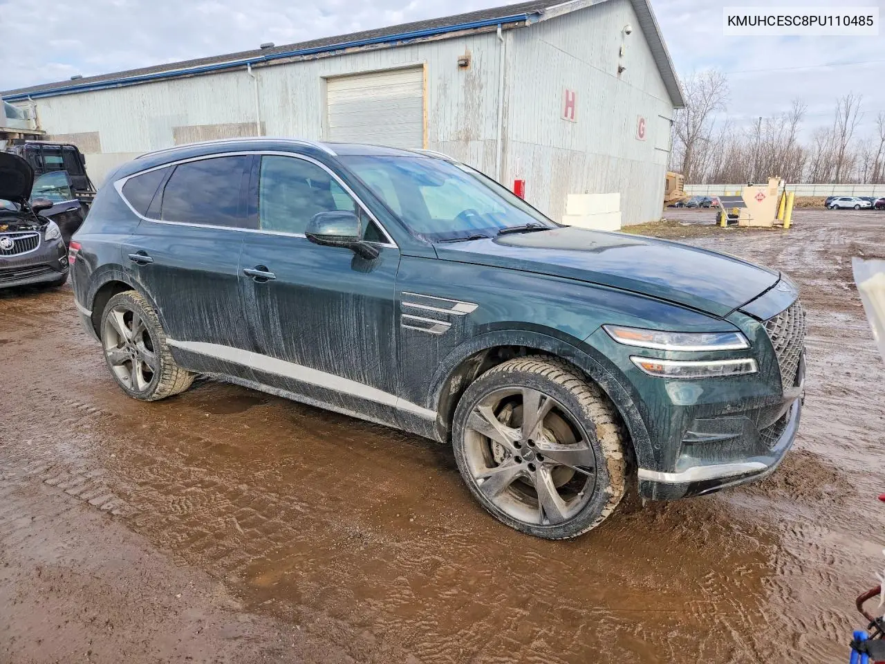2023 Genesis Gv80 3.5T VIN: KMUHCESC8PU110485 Lot: 77748415