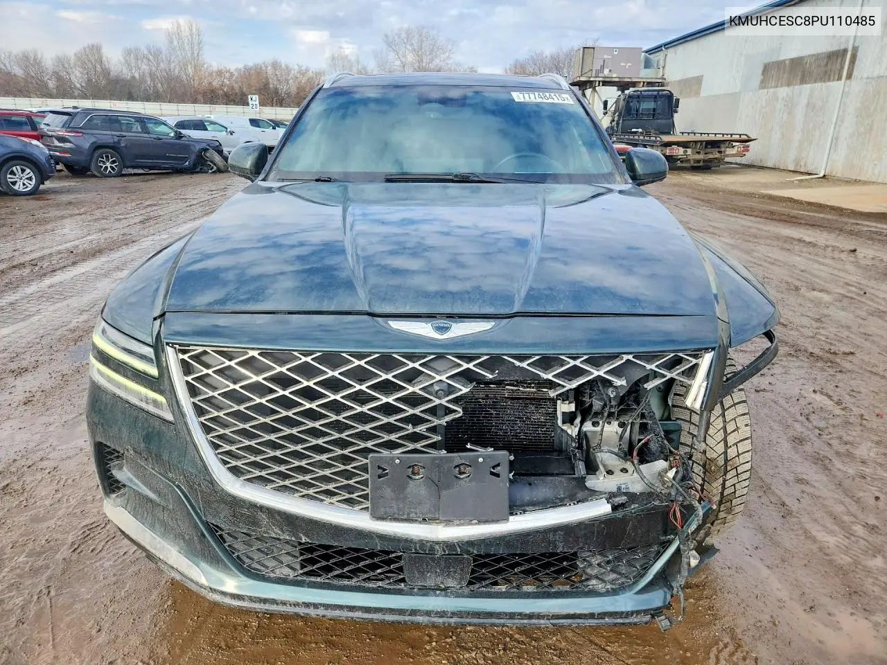 2023 Genesis Gv80 3.5T VIN: KMUHCESC8PU110485 Lot: 77748415