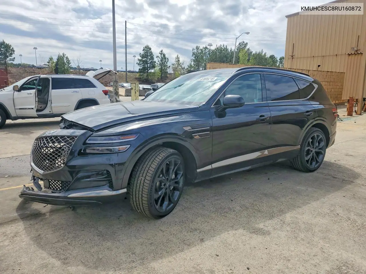 2024 Genesis Gv80 3.5T Prestige Signature VIN: KMUHCESC8RU160872 Lot: 47005216