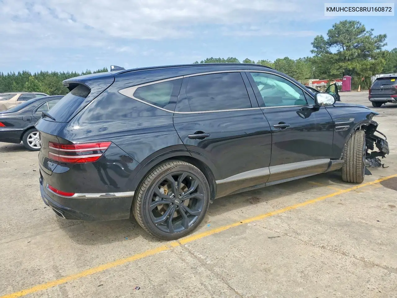2024 Genesis Gv80 3.5T Prestige Signature VIN: KMUHCESC8RU160872 Lot: 47005216