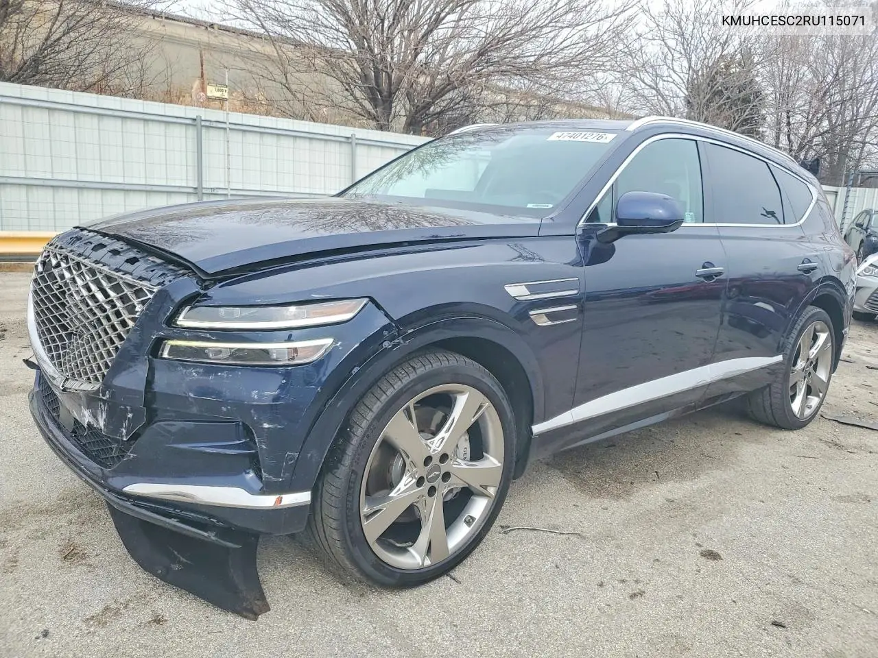 2024 Genesis Gv80 3.5T VIN: KMUHCESC2RU150712 Lot: 47401276
