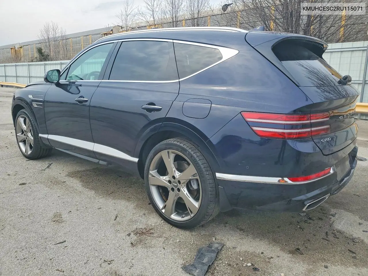 2024 Genesis Gv80 3.5T VIN: KMUHCESC2RU150712 Lot: 47401276