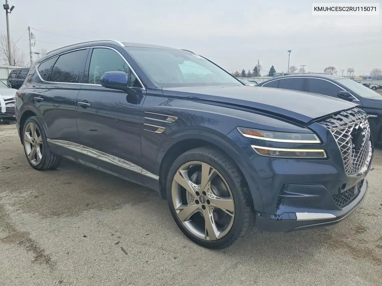 2024 Genesis Gv80 3.5T VIN: KMUHCESC2RU150712 Lot: 47401276