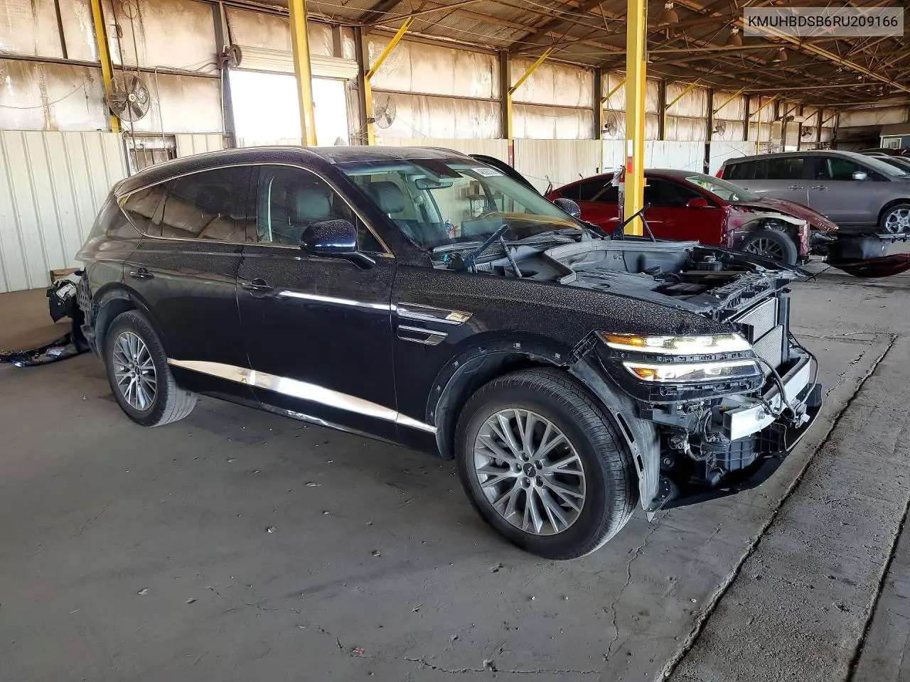 2024 Genesis Gv80 2.5T VIN: KMUHBDSB6RU209166 Lot: 48303736