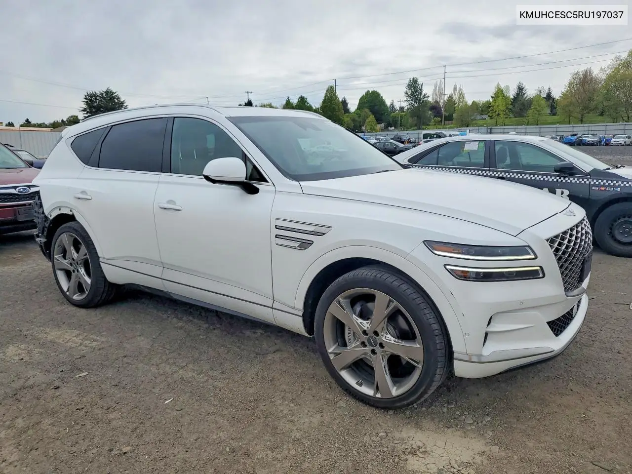 2024 Genesis Gv80 3.5T VIN: KMUHCESC5RU197037 Lot: 50643506
