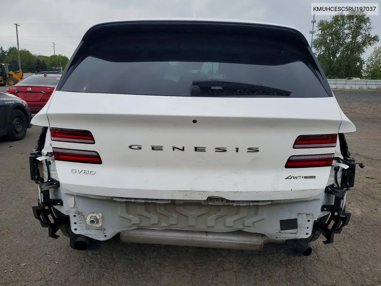 2024 Genesis Gv80 3.5T VIN: KMUHCESC5RU197037 Lot: 50643506
