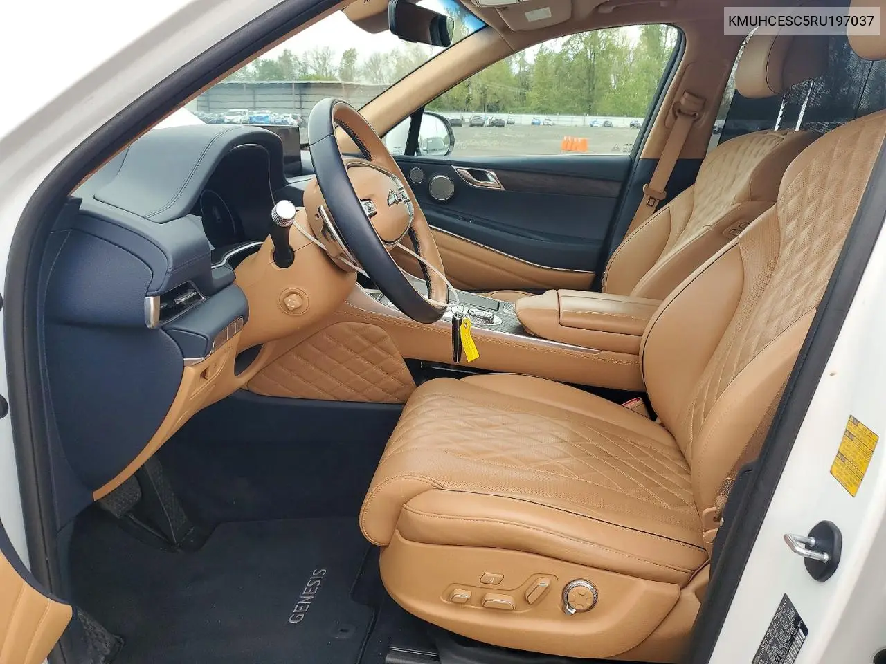 2024 Genesis Gv80 3.5T VIN: KMUHCESC5RU197037 Lot: 50643506