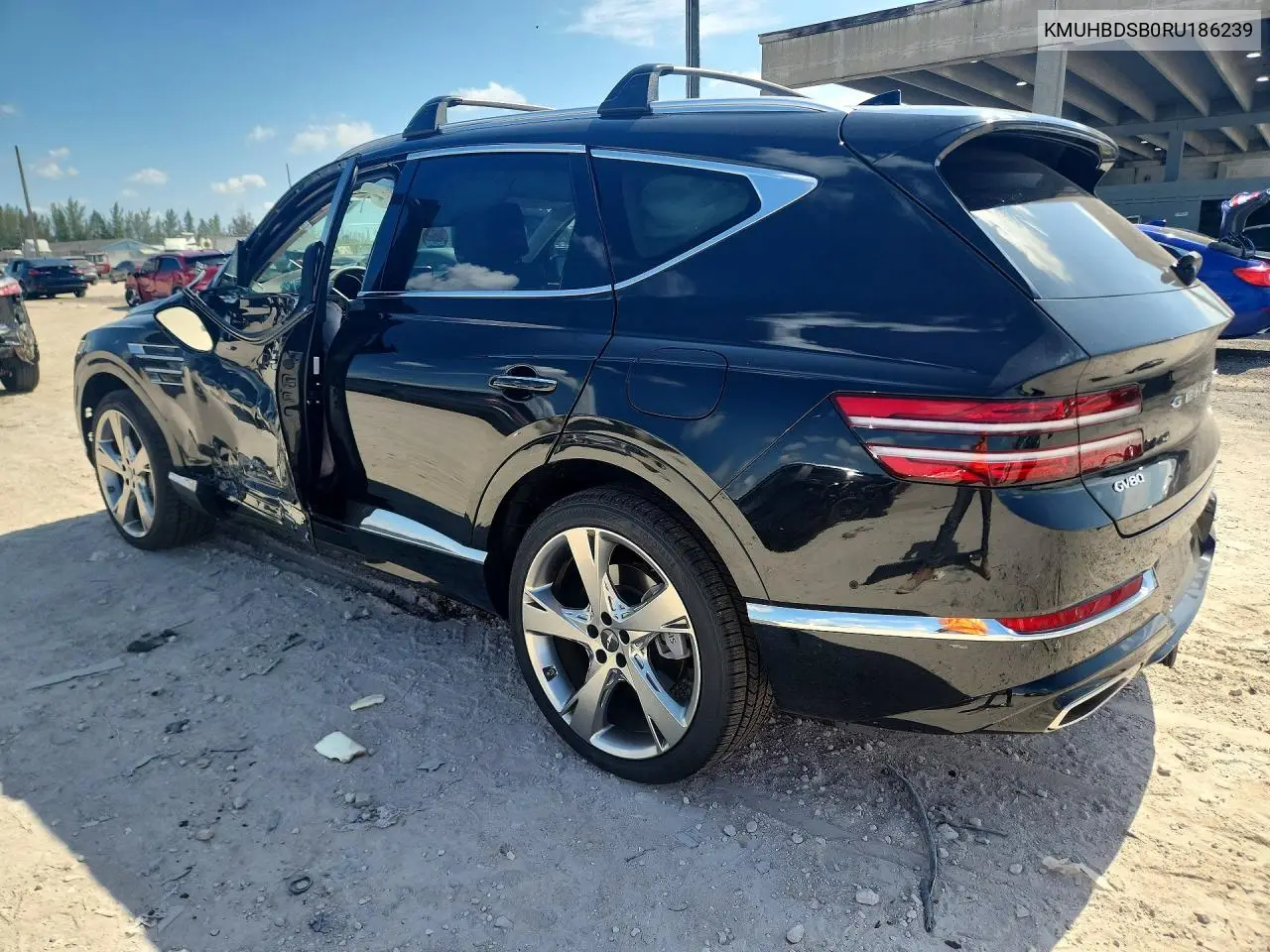 2024 Genesis Gv80 2.5T VIN: KMUHBDSB0RU186239 Lot: 52081876