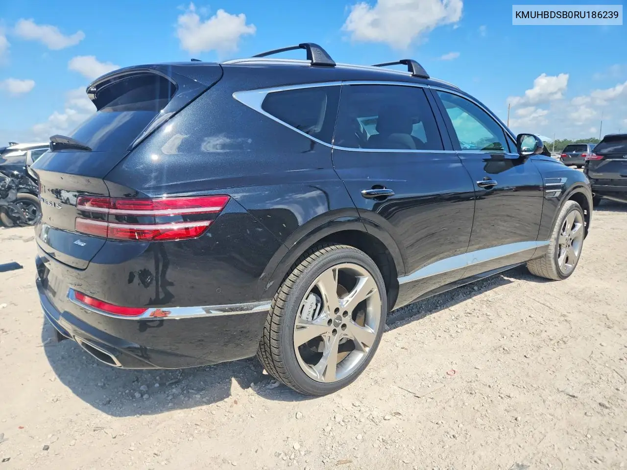 2024 Genesis Gv80 2.5T VIN: KMUHBDSB0RU186239 Lot: 52081876