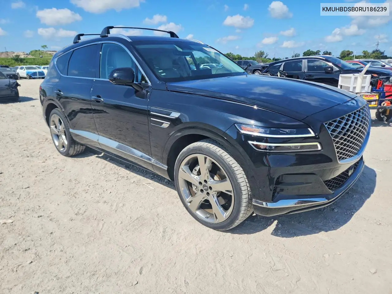 2024 Genesis Gv80 2.5T VIN: KMUHBDSB0RU186239 Lot: 52081876