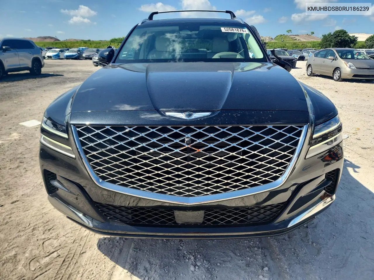 2024 Genesis Gv80 2.5T VIN: KMUHBDSB0RU186239 Lot: 52081876