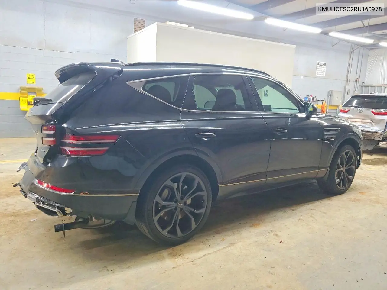 2024 Genesis Gv80 3.5T Prestige Signature VIN: KMUHCESC2RU160978 Lot: 55186526
