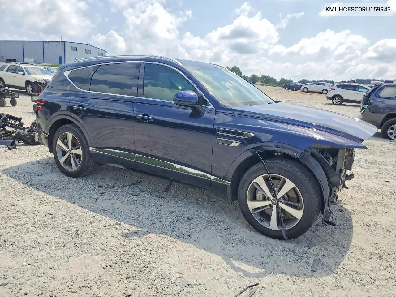 2024 Genesis Gv80 3.5T VIN: KMUHCESC0RU159943 Lot: 55477536