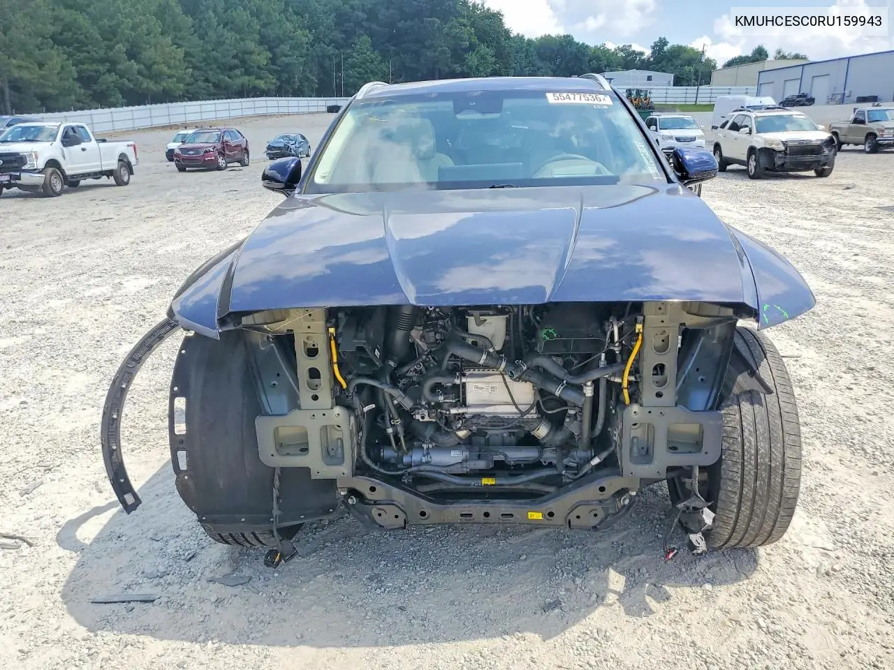 2024 Genesis Gv80 3.5T VIN: KMUHCESC0RU159943 Lot: 55477536