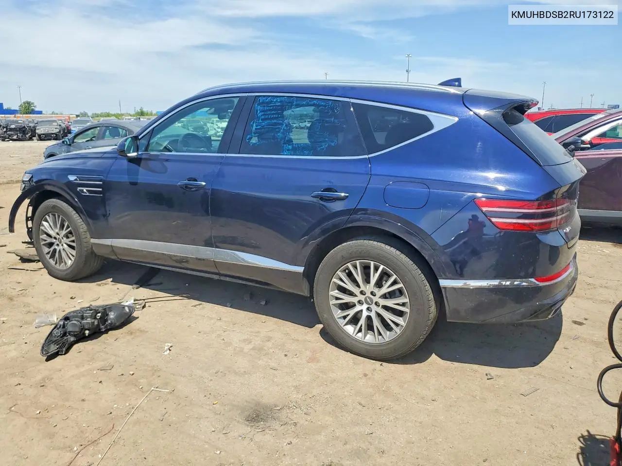 2024 Genesis Gv80 2.5T VIN: KMUHBDSB2RU173122 Lot: 56274186