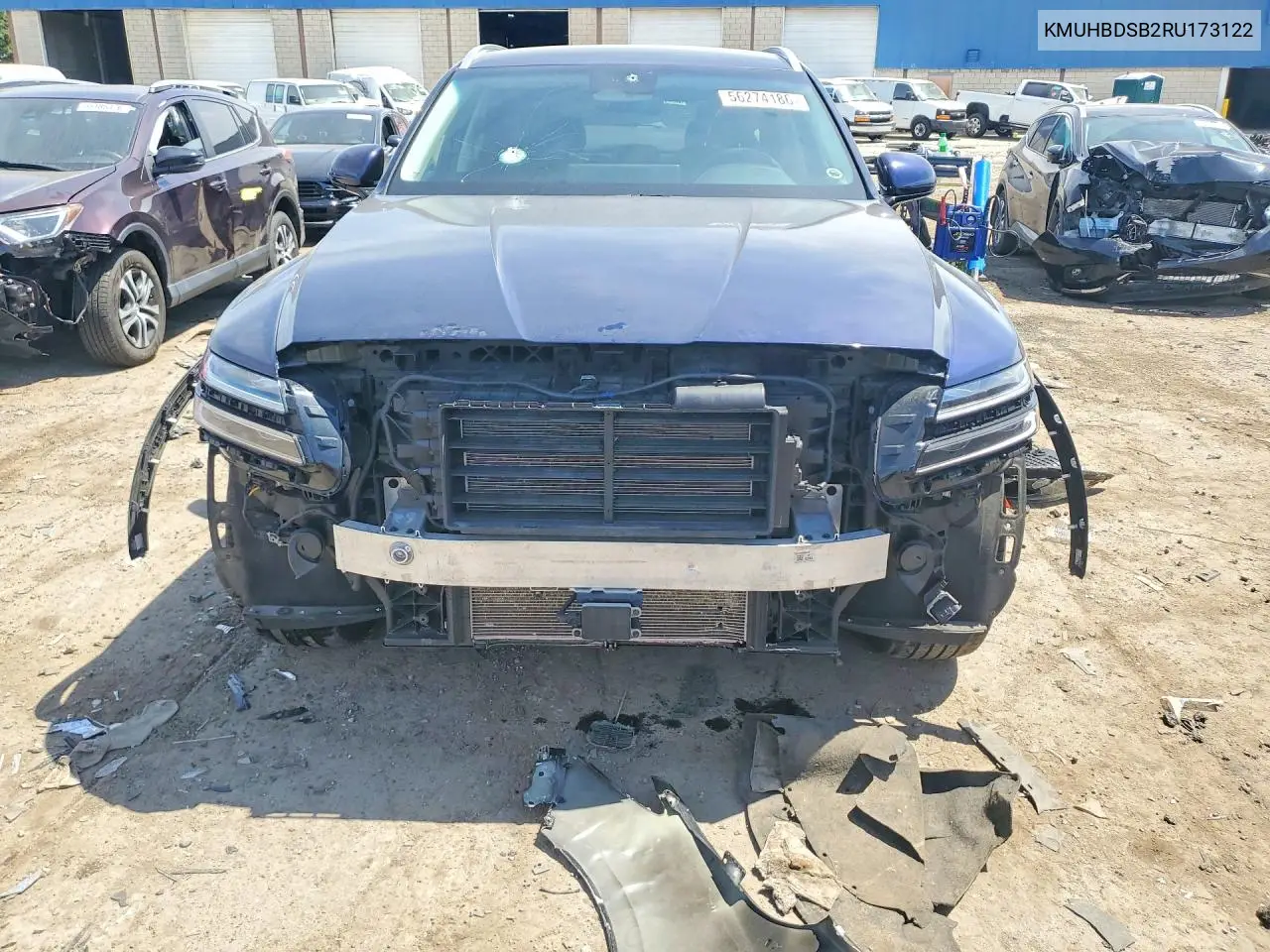 2024 Genesis Gv80 2.5T VIN: KMUHBDSB2RU173122 Lot: 56274186