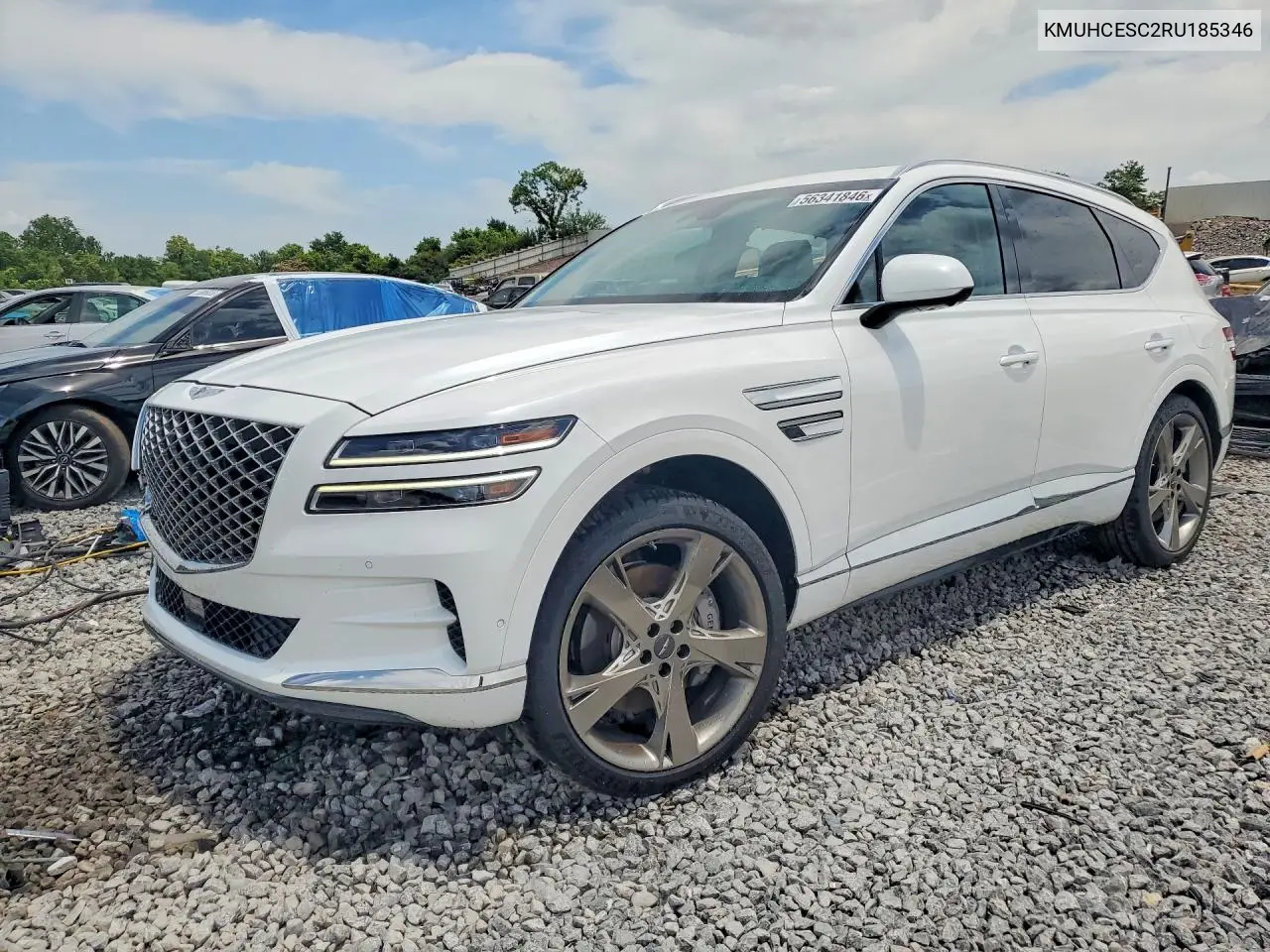 2024 Genesis Gv80 3.5T VIN: KMUHCESC2RU185346 Lot: 56341846