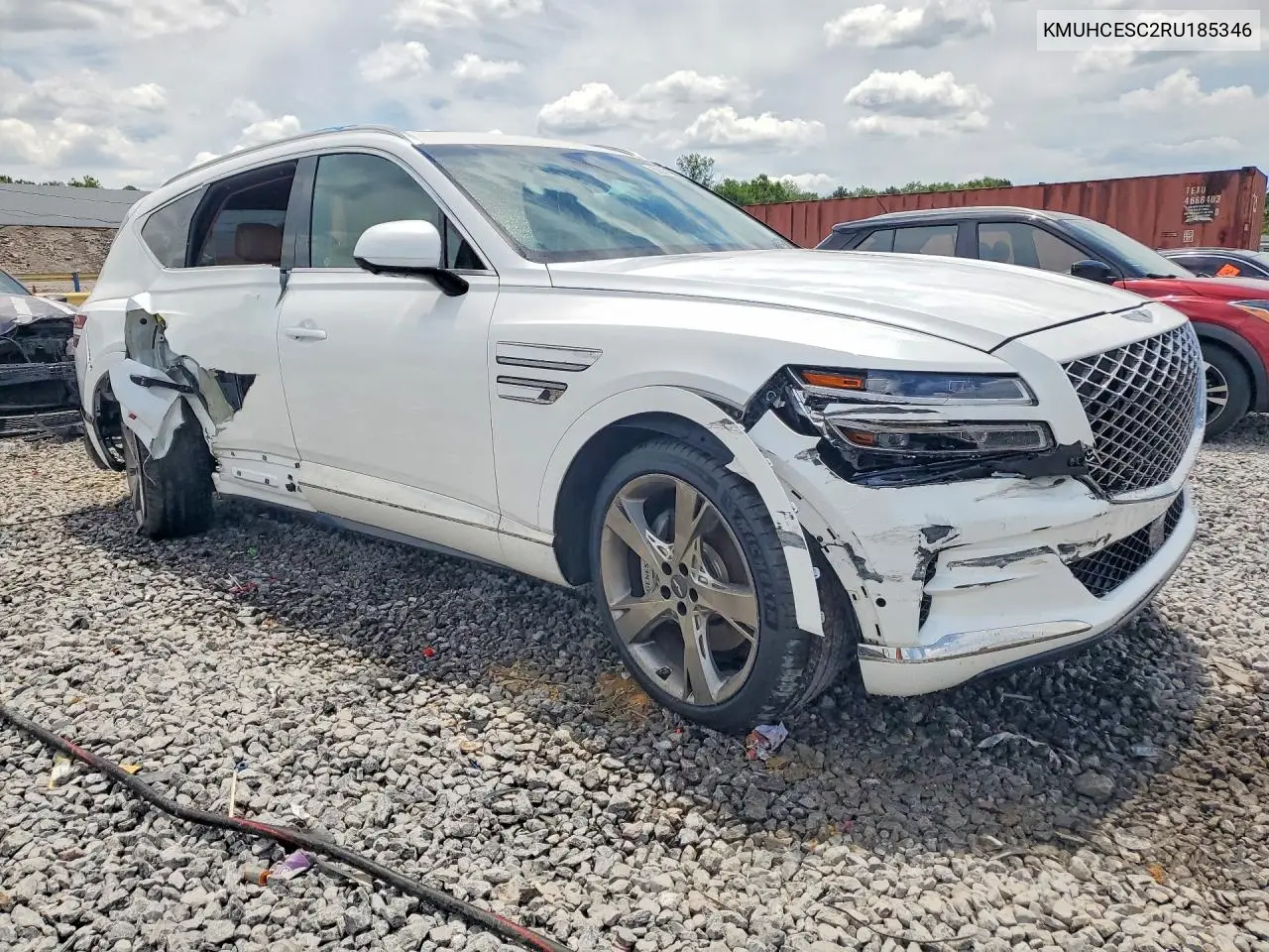 2024 Genesis Gv80 3.5T VIN: KMUHCESC2RU185346 Lot: 56341846