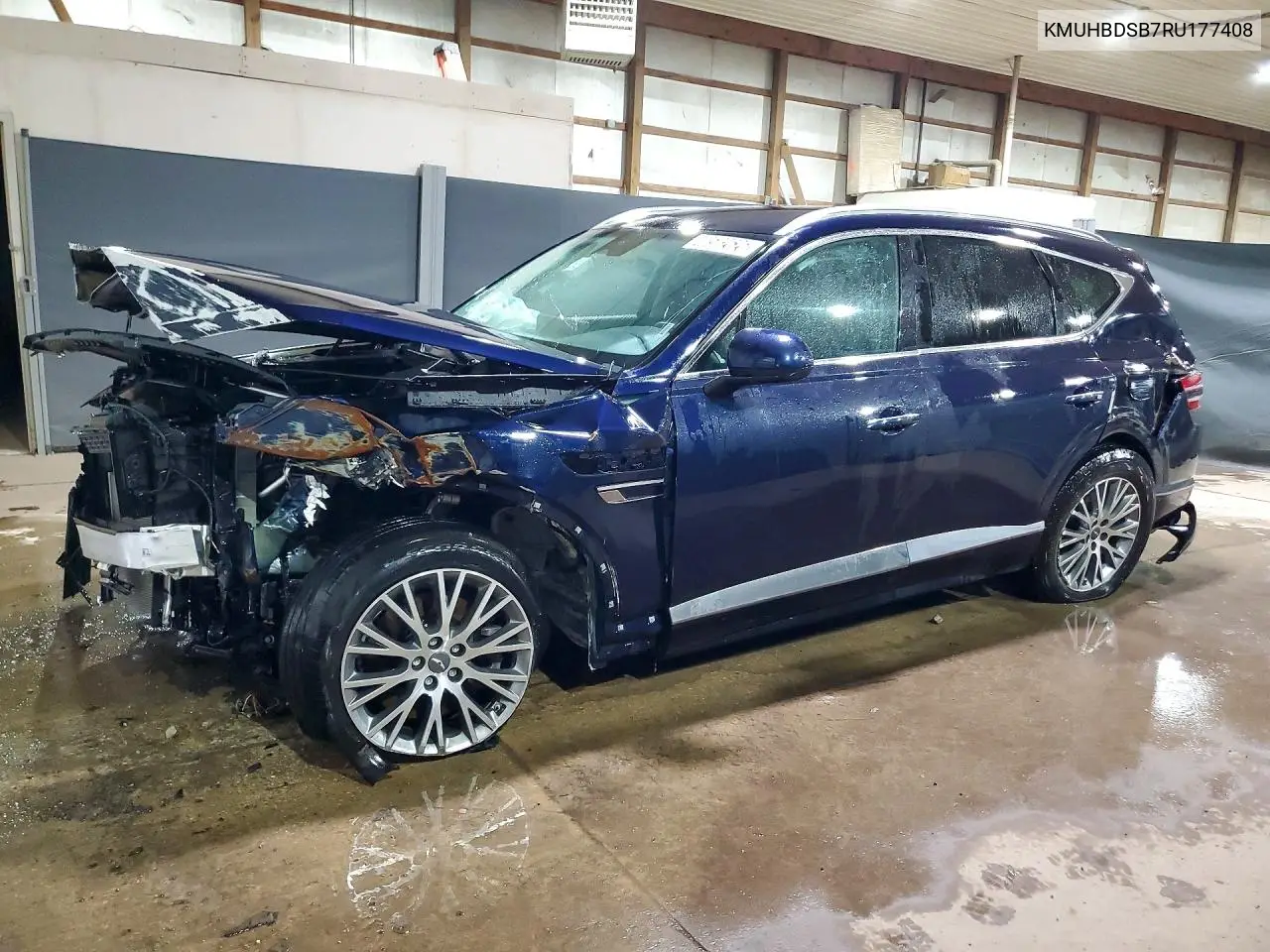 2024 Genesis Gv80 2.5T VIN: KMUHBDSB7RU177408 Lot: 56367166