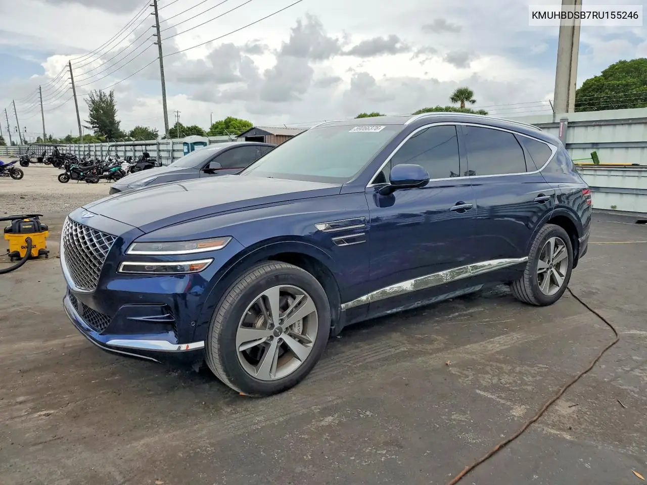 2024 Genesis Gv80 2.5T VIN: KMUHBDSB7RU155246 Lot: 59066376