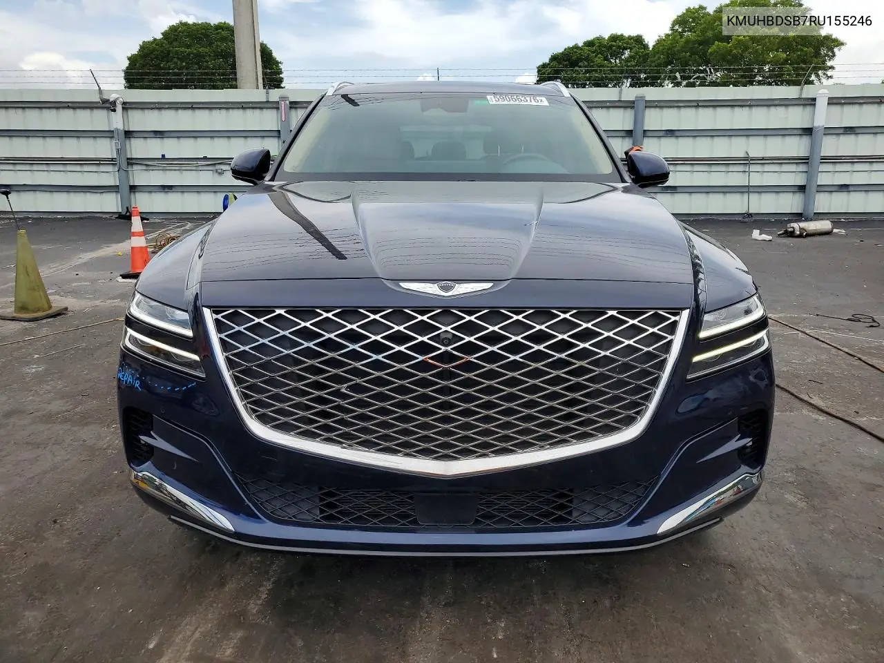 2024 Genesis Gv80 2.5T VIN: KMUHBDSB7RU155246 Lot: 59066376