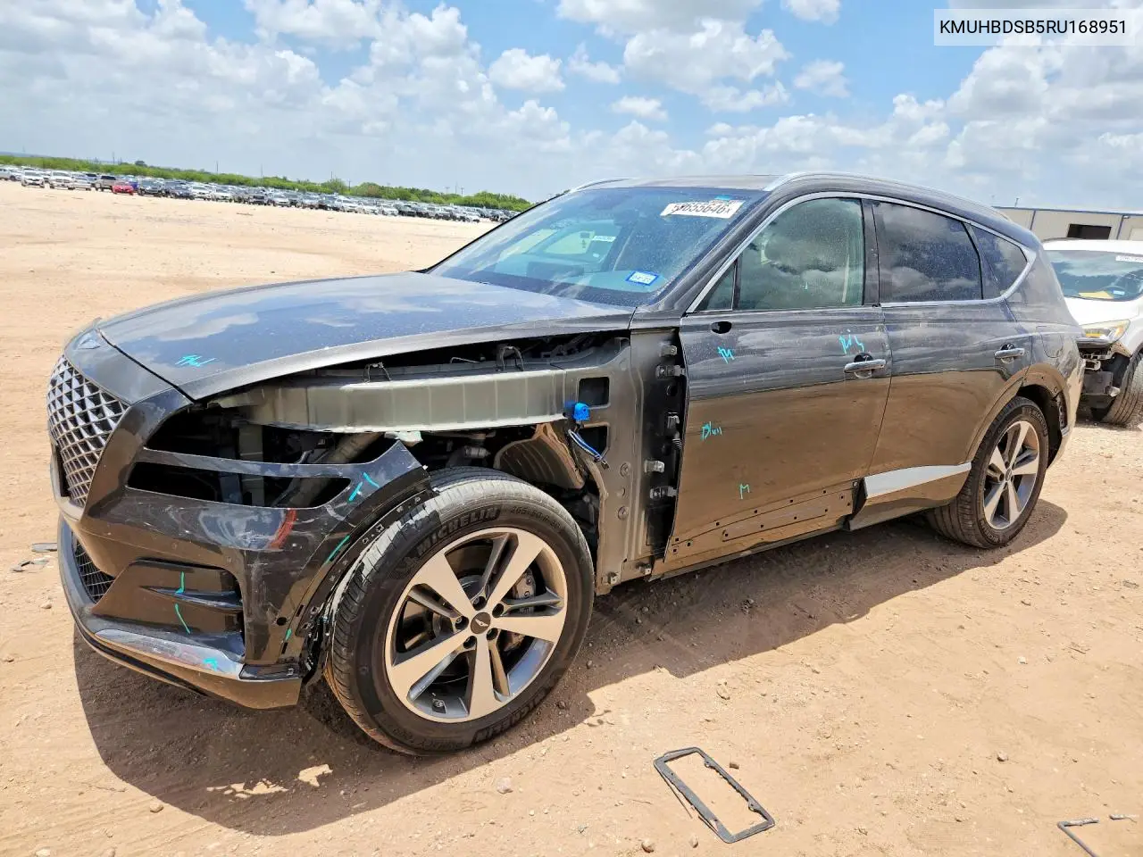 2024 Genesis Gv80 2.5T VIN: KMUHBDSB5RU168951 Lot: 59655646