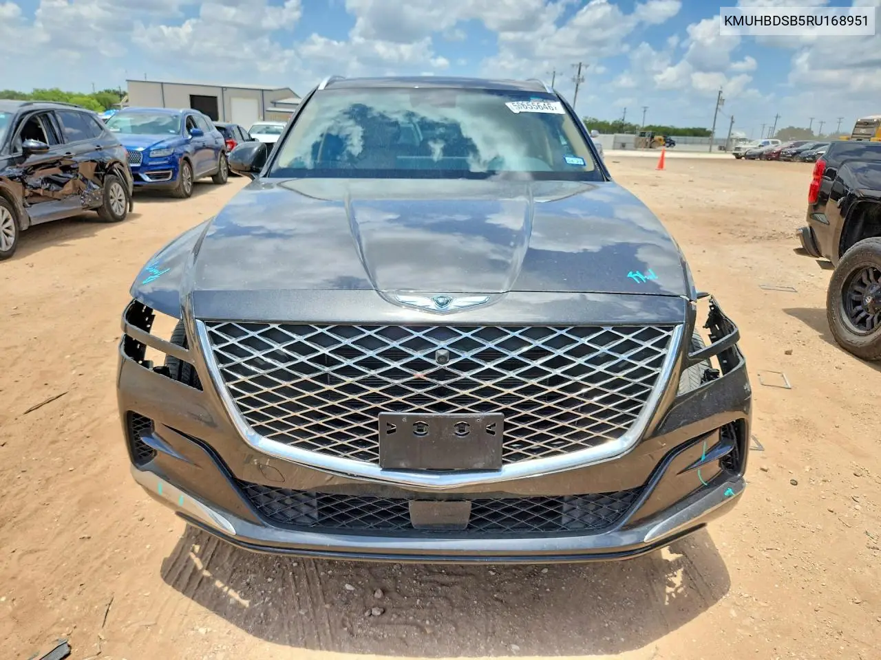 2024 Genesis Gv80 2.5T VIN: KMUHBDSB5RU168951 Lot: 59655646