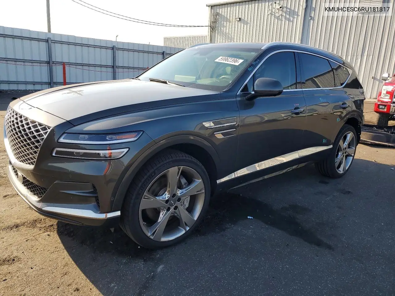 2024 Genesis Gv80 3.5T VIN: KMUHCESC6RU181817 Lot: 59962396