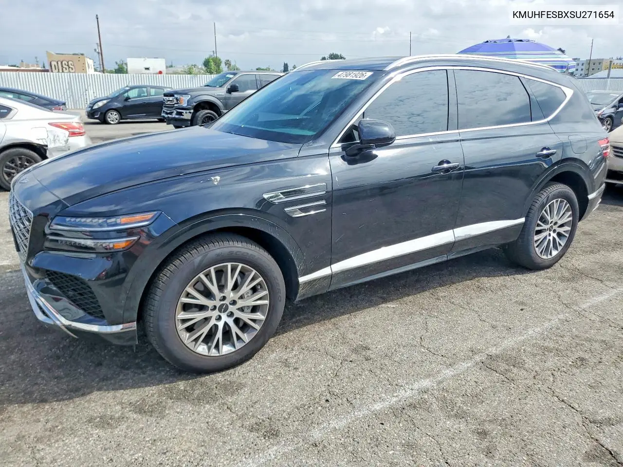 2025 Genesis Gv80 2.5T Standard VIN: KMUHFESBXSU271654 Lot: 47981926