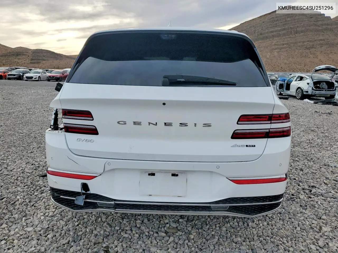 2025 Genesis Gv80 Prestige VIN: KMUHEESC4SU251296 Lot: 49610186